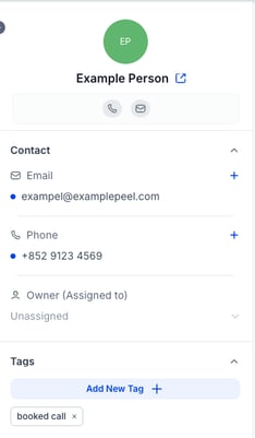 Conversations Right Panel