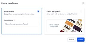 Websites Start Options